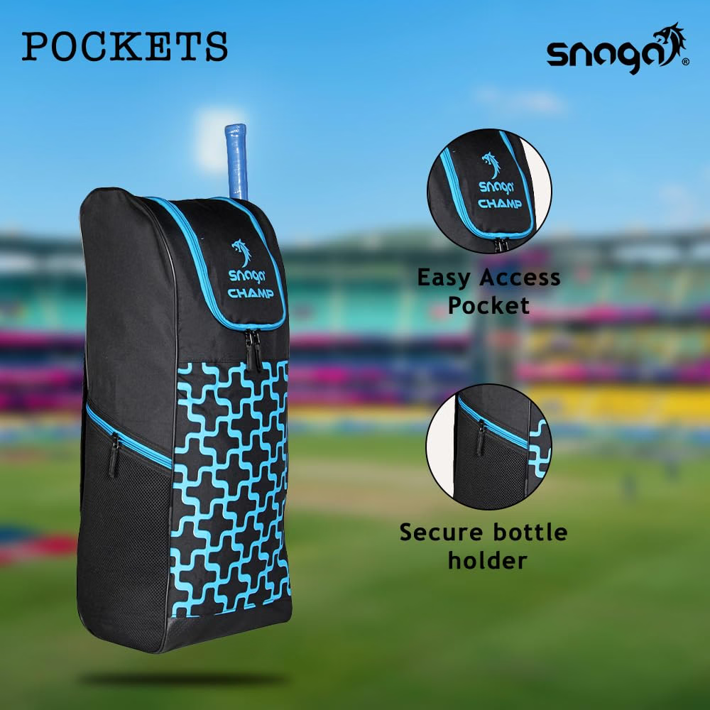 Snaga Champ Cricket Kit Bag – 45L with Bat Holder