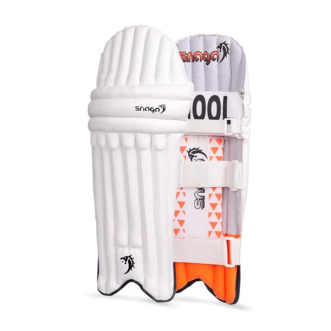 Snaga Premium Moulded Cricket Batting Legguard Pads – Boys, Youth & Men