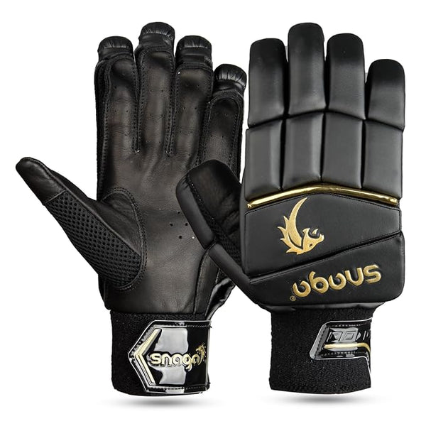 Snaga Alpha Premium Leather Cricket Batting Gloves for Men
