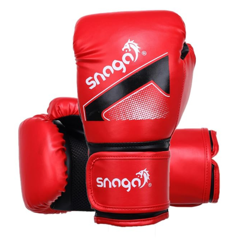 Snaga Leather Boxing Gloves