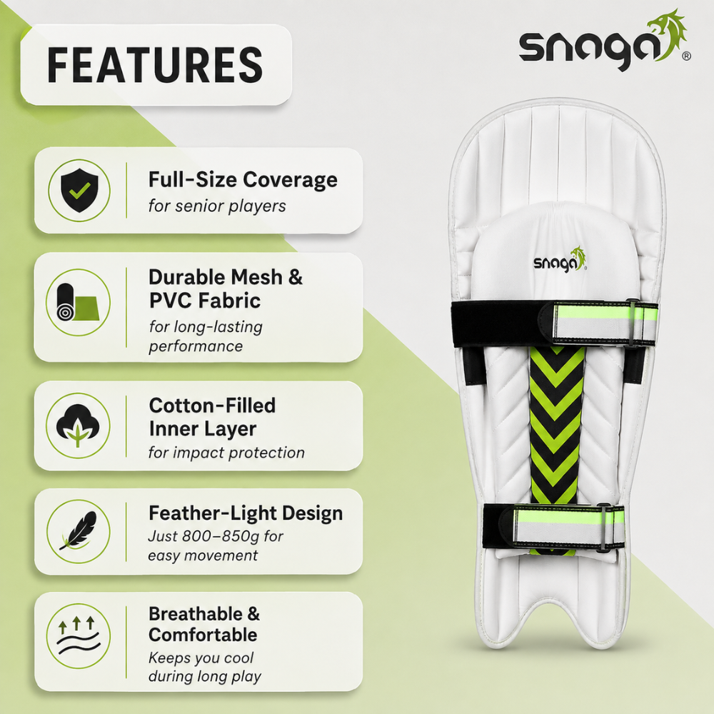 Snaga Moulded Cricket Leg Guard