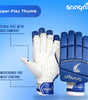 Snaga Alpha Premium Leather Cricket Batting Gloves for Men