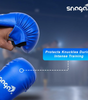 Snaga Karate Protective Kit with Gloves, Headguard, Chest Guard & Shin Pads – Blue