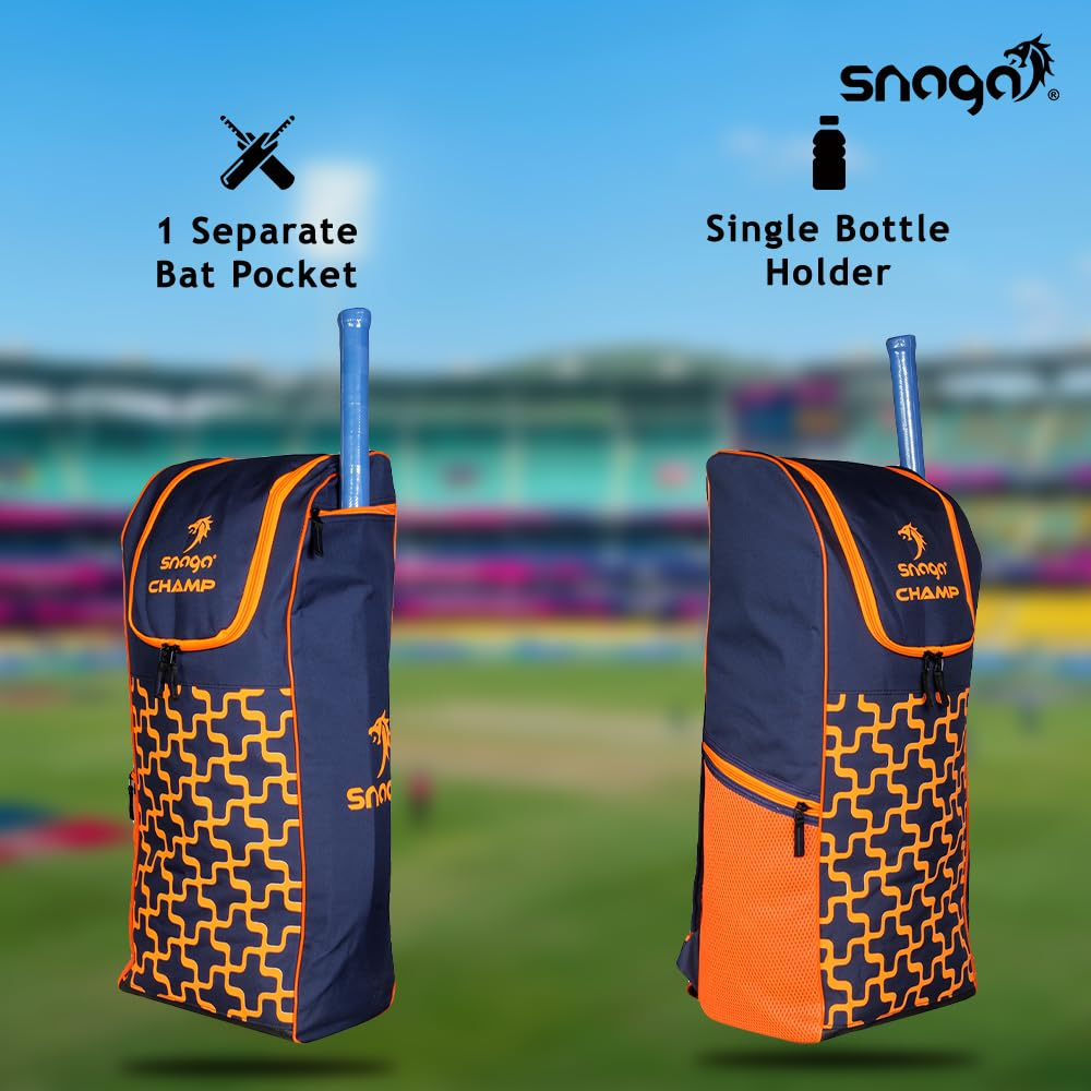 Snaga Champ Cricket Kit Bag – 45L with Bat Holder