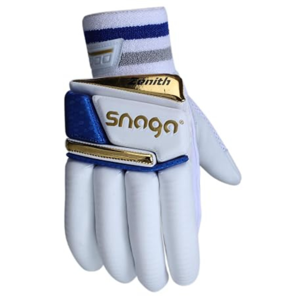 Snaga Cricket Batting Gloves – Zenith Blue