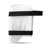 Snaga Eco Cricket Thigh Guard Pad – White with Black Straps