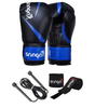 Snaga Complete Boxing Kit with Gloves, Hand Wraps & Skipping Rope