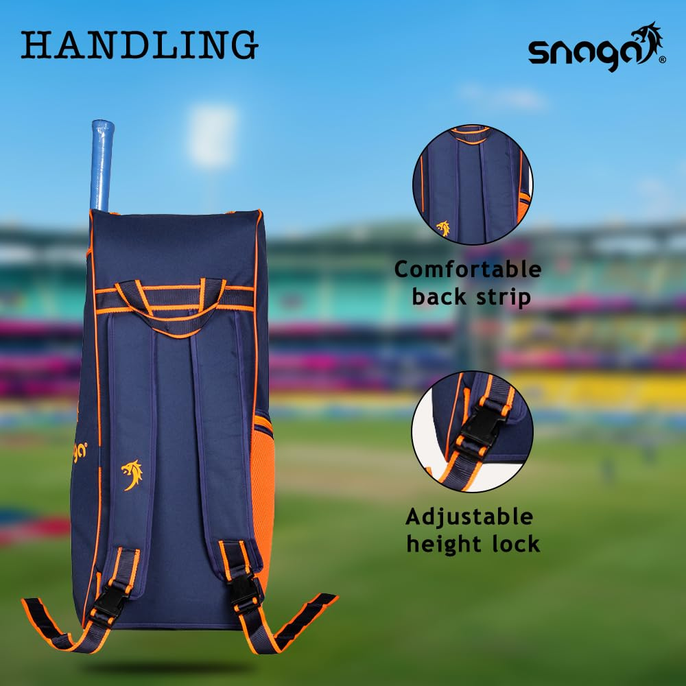 Snaga Champ Cricket Kit Bag – 45L with Bat Holder
