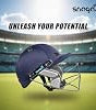 Snaga Cricket Helmet – Navy Blue | Adjustable Fit | Stainless Steel Grill