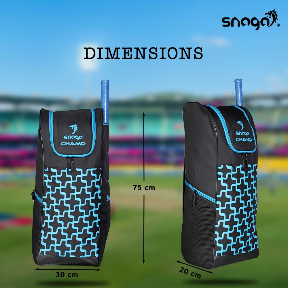 Snaga Champ Cricket Kit Bag – 45L with Bat Holder