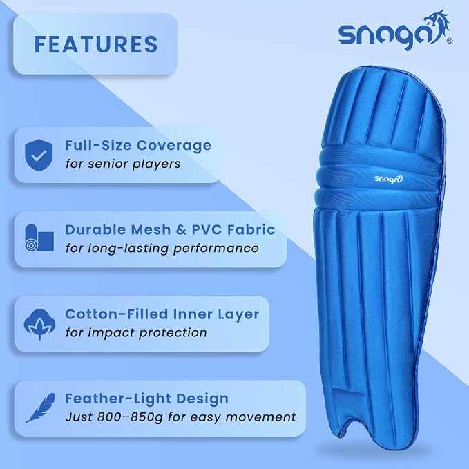Snaga Moulded Cricket Leg Guard