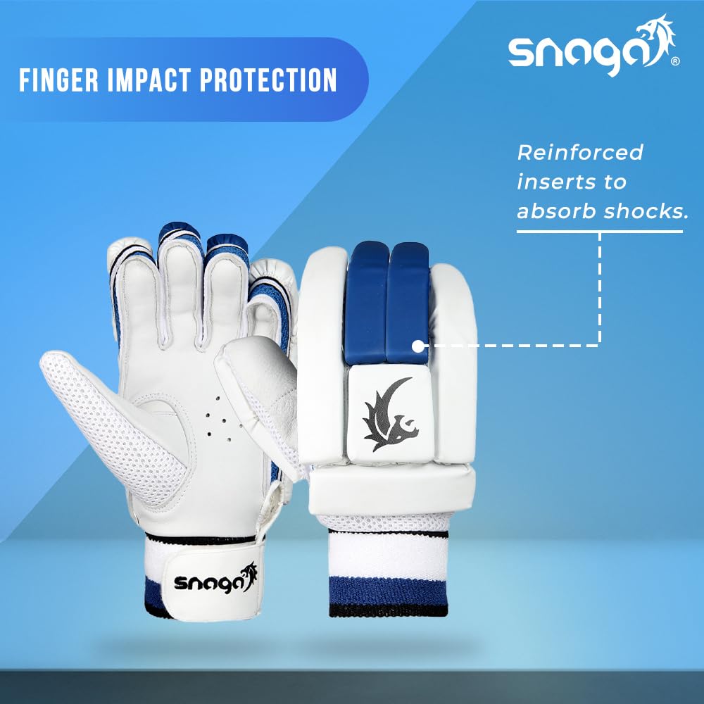 Snaga Cricket Batting Gloves – Club Professional
