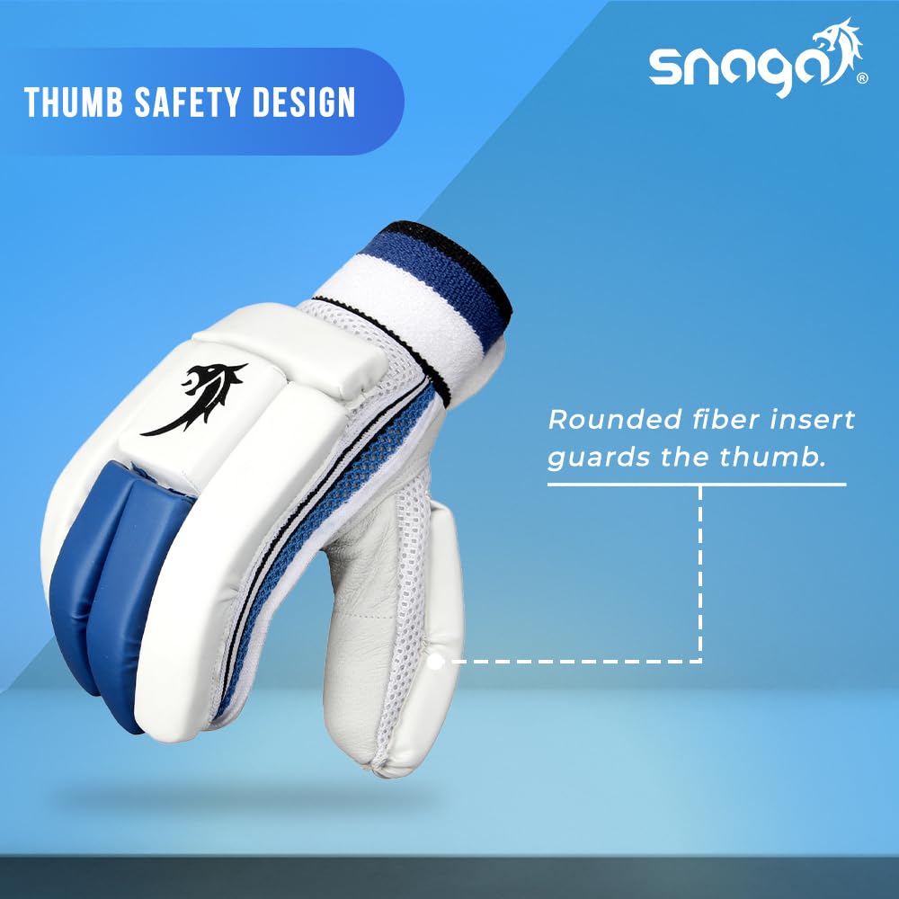 Snaga Cricket Batting Gloves – Club Professional