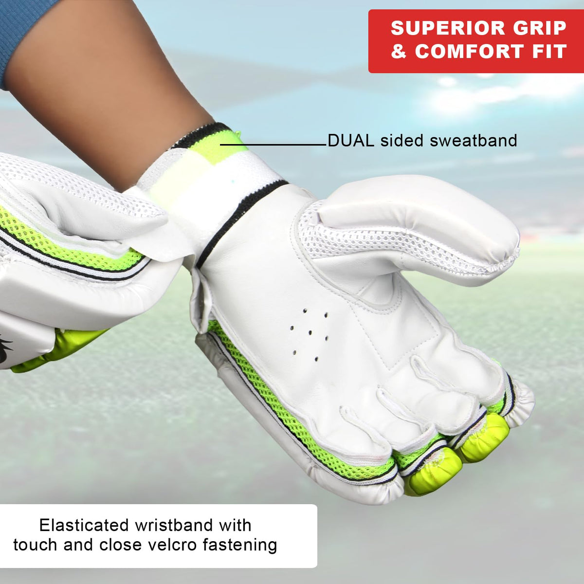 Snaga Cricket Batting Gloves – Club Professional