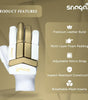 Snaga County Premium Leather Cricket Batting Gloves
