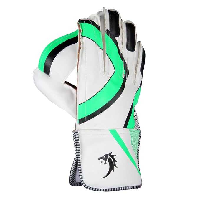 Snaga Professional Cricket Wicket Keeping Gloves with Padded Protection & Mesh Design