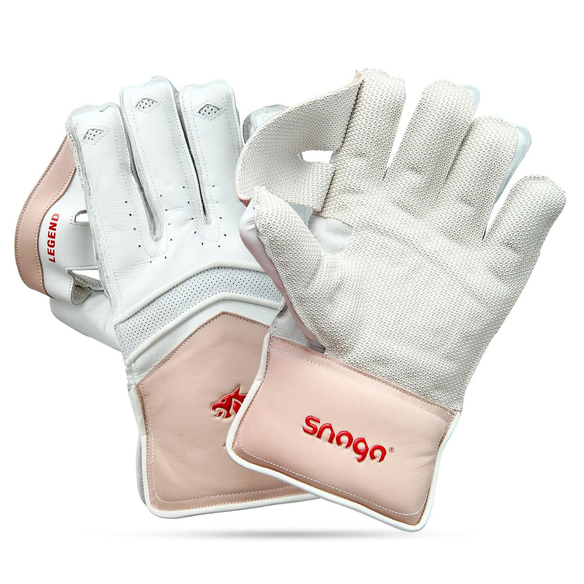 Snaga Premium Leather Wicket Keeping Gloves