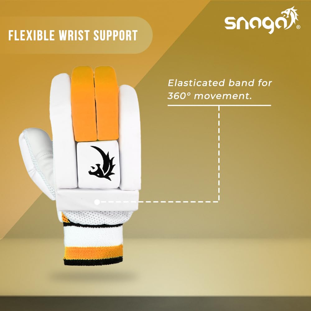 Snaga Cricket Batting Gloves – Club Professional