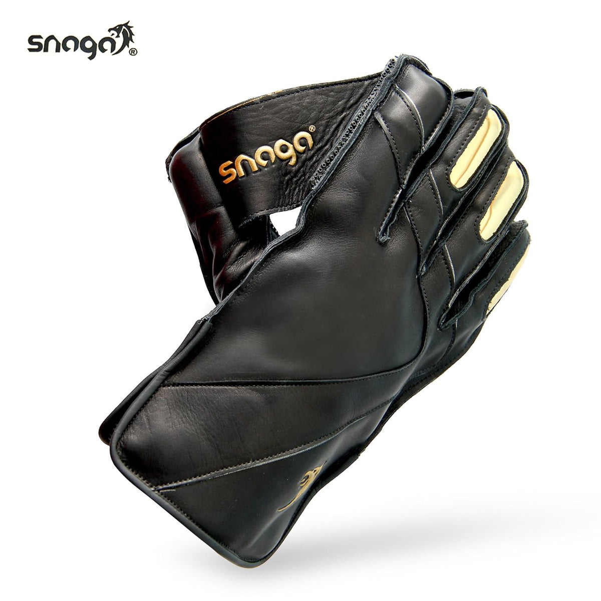 Snaga Premium Leather Wicket Keeping Gloves