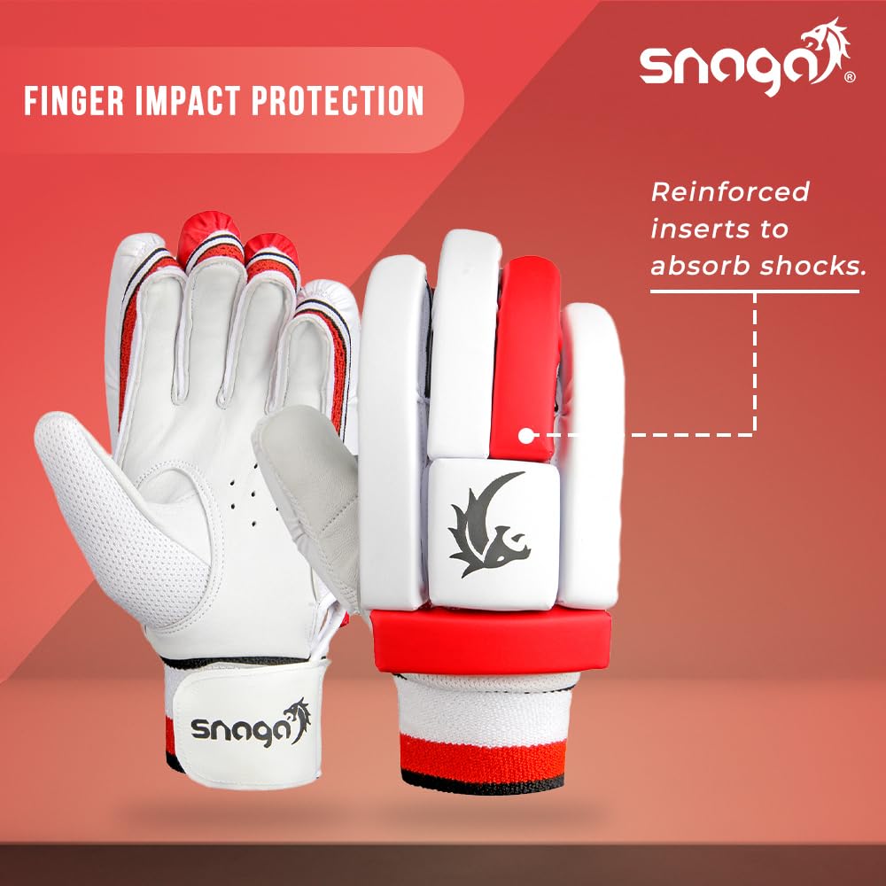 Snaga Cricket Batting Gloves – Club Professional