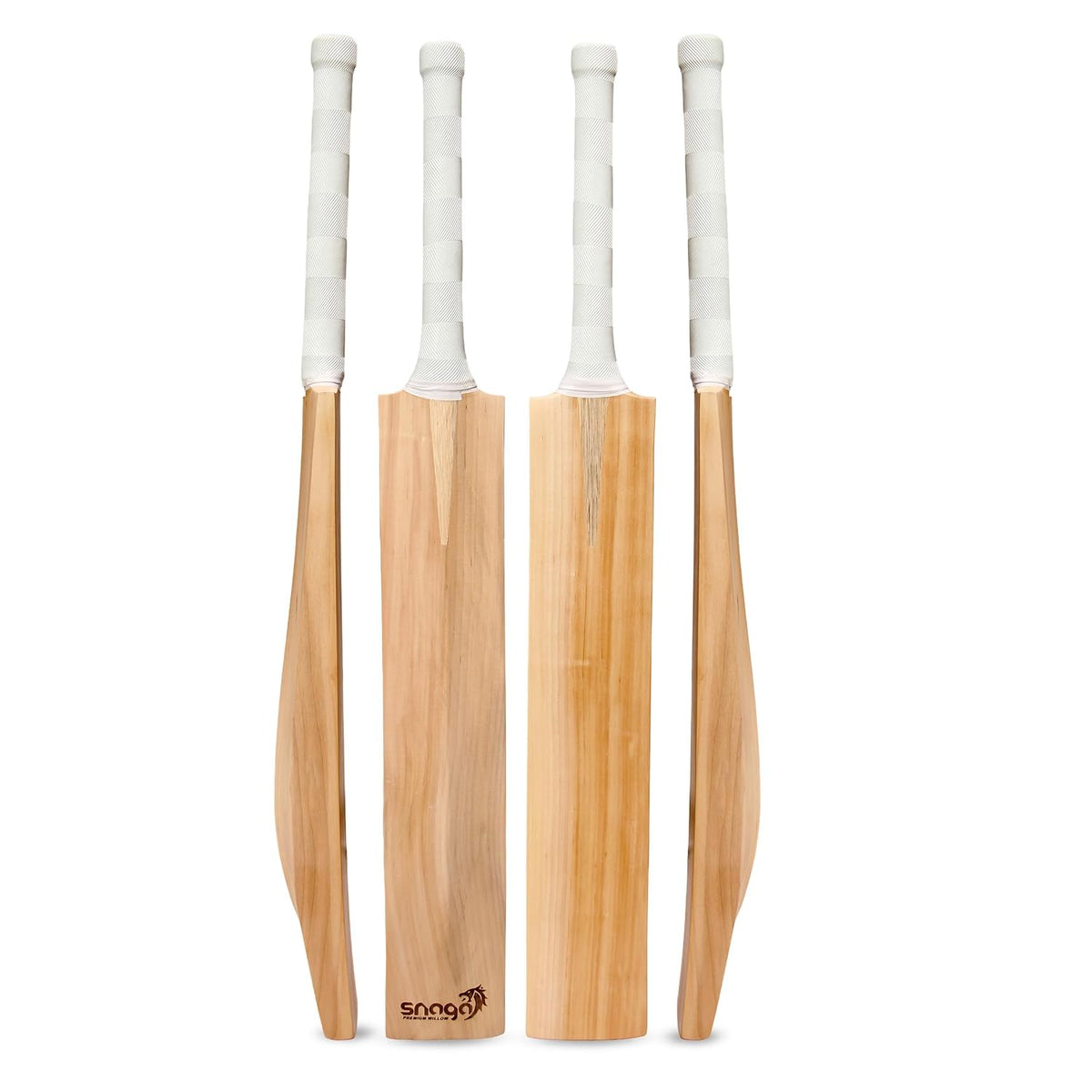 Snaga Premium Kashmir Willow Cricket Bat – Full Size