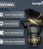 Snaga MMA Training Gloves – Thick Padding & Adjustable Wrist Support
