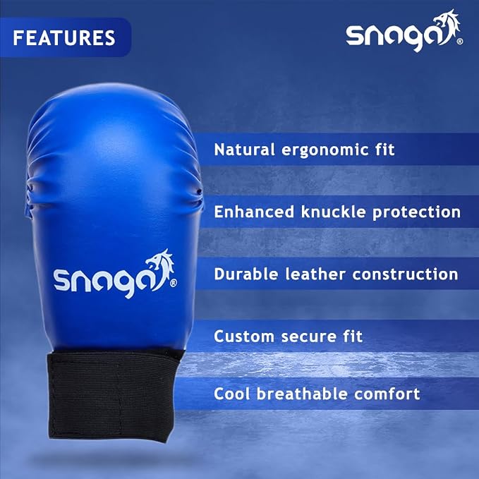 Snaga Moulded Karate Training Gloves
