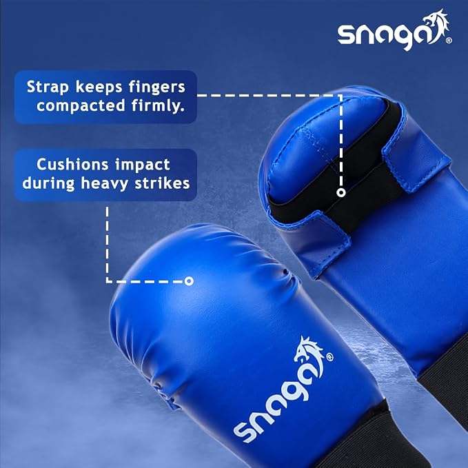 Snaga Moulded Karate Training Gloves