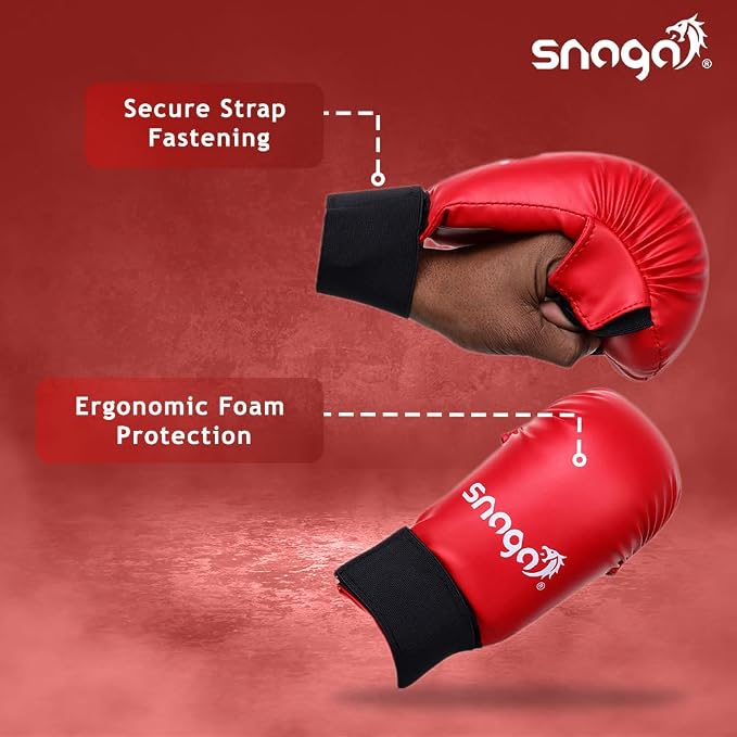 Snaga Moulded Karate Training Gloves