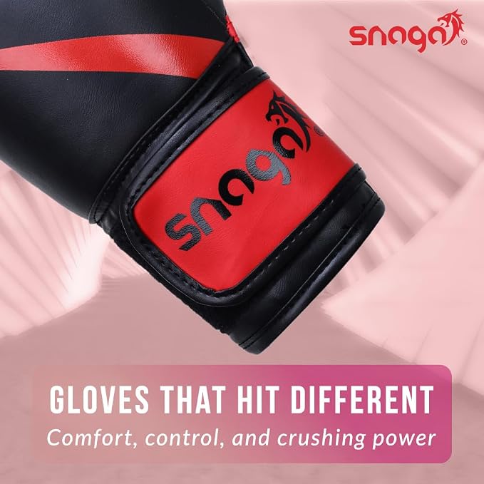 Snaga Vegan Leather Boxing Gloves