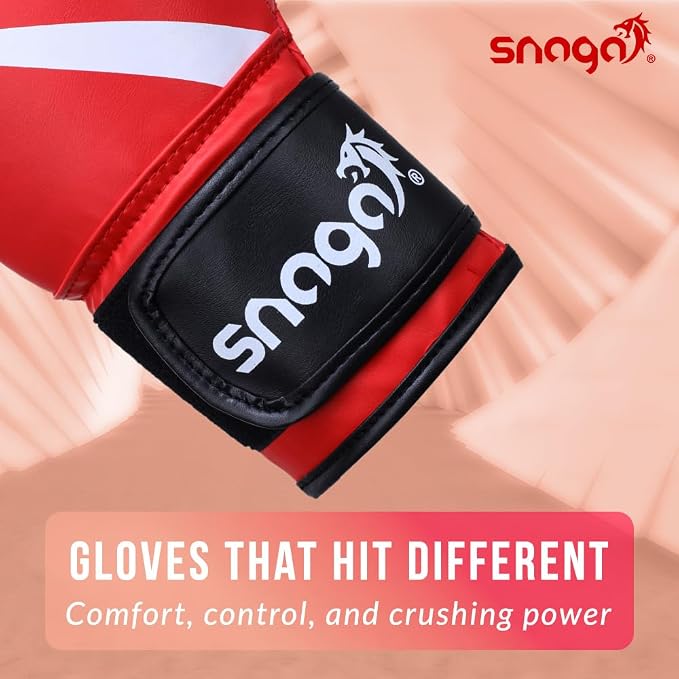 Snaga Vegan Leather Boxing Gloves